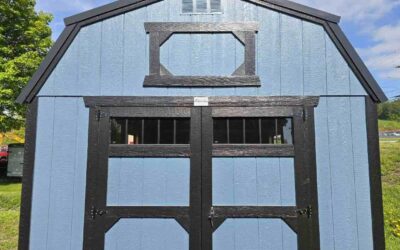 Smoky Blue 10’x20′ Lofted Barn
